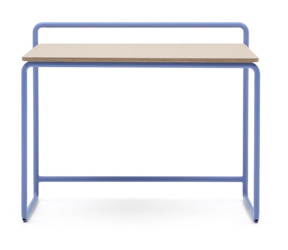 Kave Home Kinderbureau Tinn – Blauw, stijlvol en functioneel voor de creatieve kleintjes