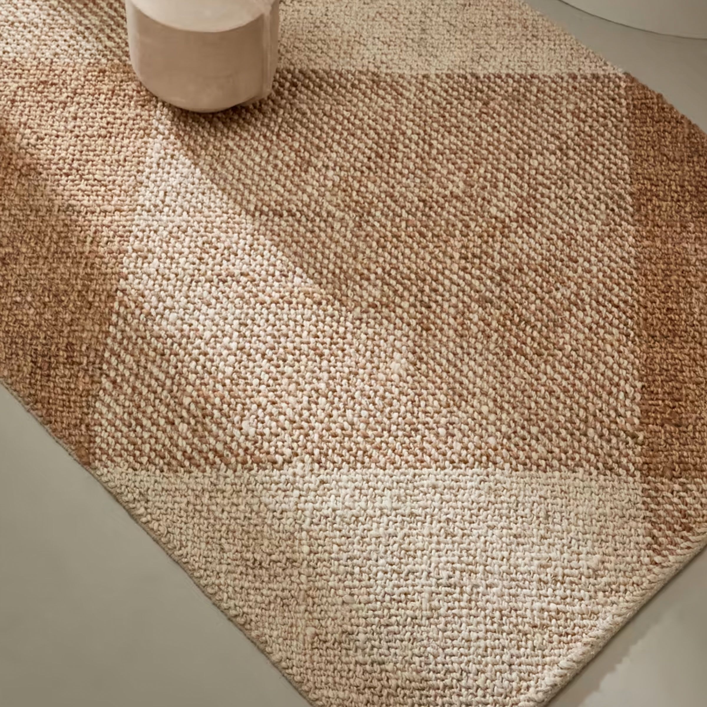 Kave Home Maelan jute vloerkleed 160 × 230 cm – natuurlijke warmte voor elke ruimte