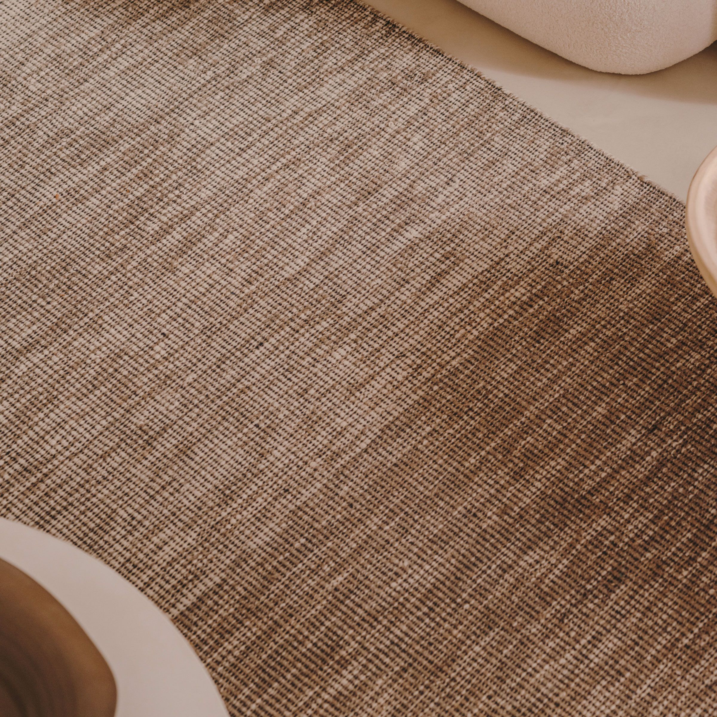 Kave Home Malenka Wol Vloerkleed 200 x 300 cm – Tijdloos Taupe