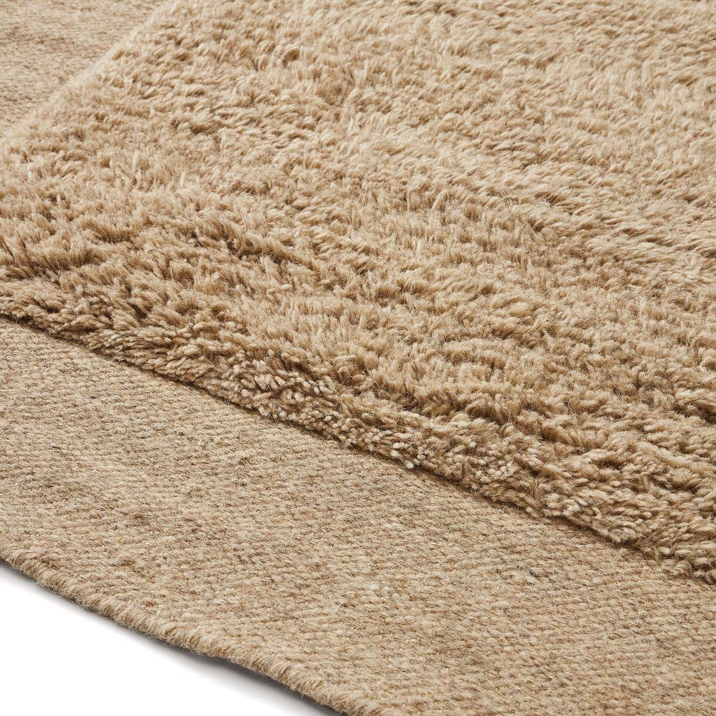 Kave Home Marely Wol Vloerkleed – 160 × 230 cm, Beige