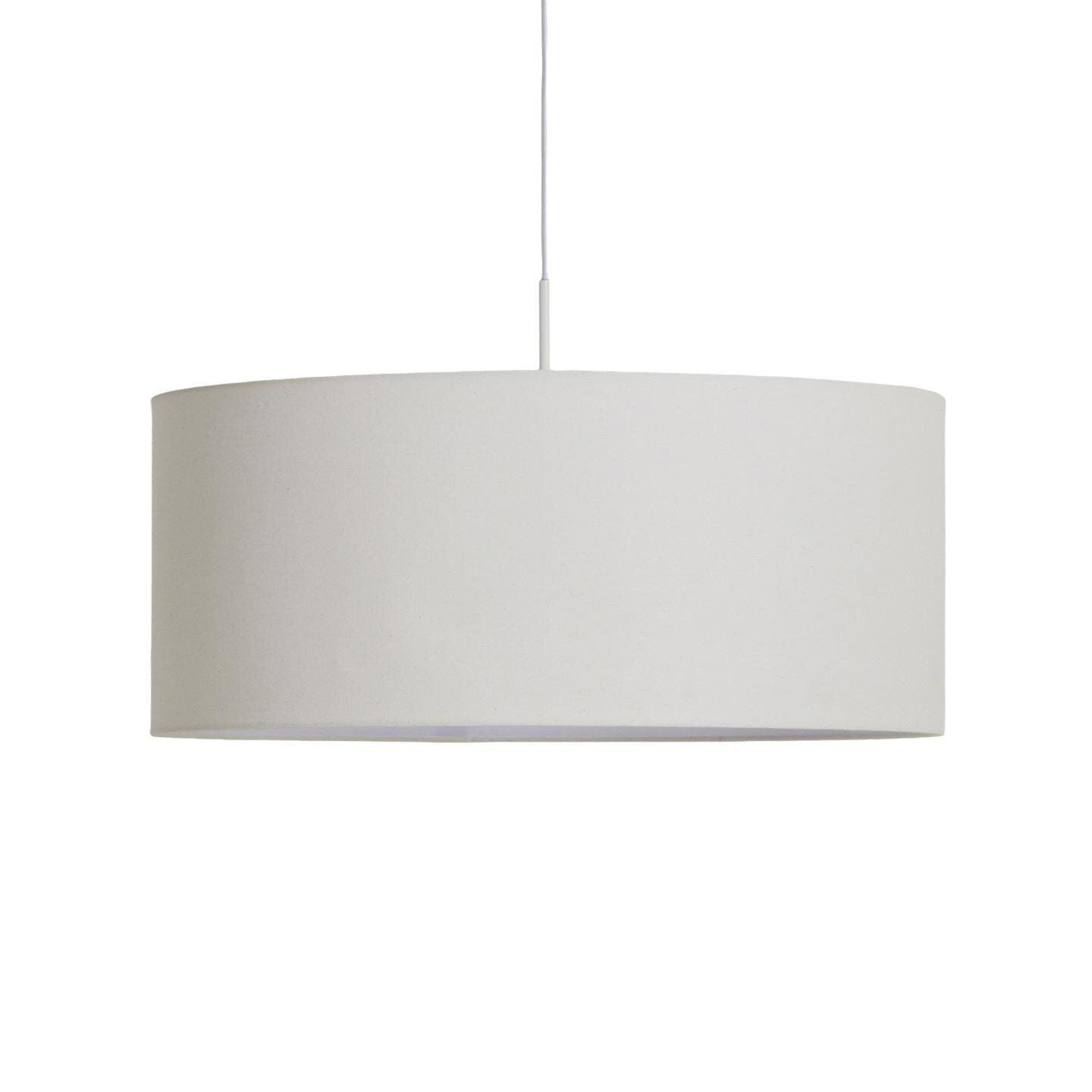 Kave Home Niani lampenkap 60 cm – Ivoor, zachte en tijdloze verlichting