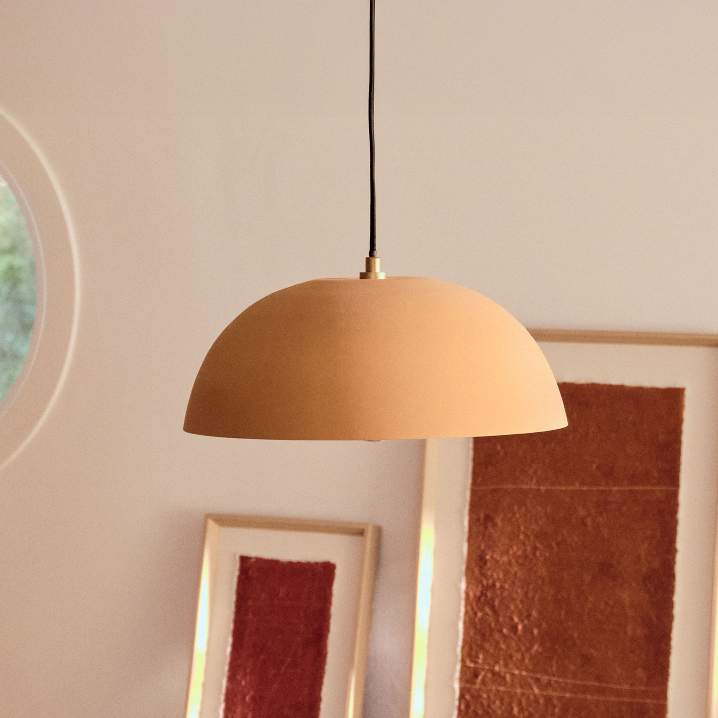 Kave Home Nibla Hanglamp Terracotta – Warme Designverlichting voor elke ruimte