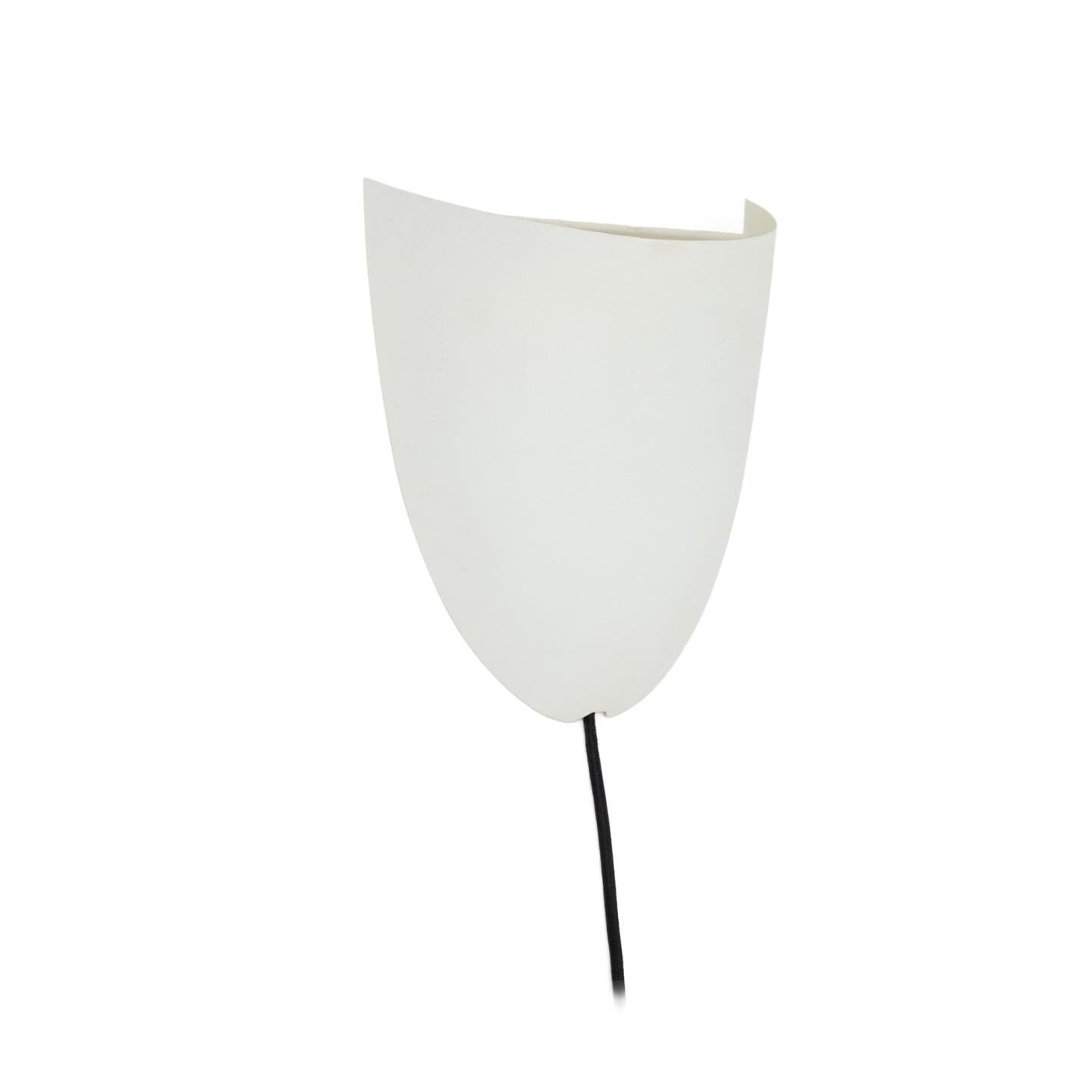 Kave Home Nibla Wandlamp Wit – Stijlvolle Verlichting met Kleipatroon