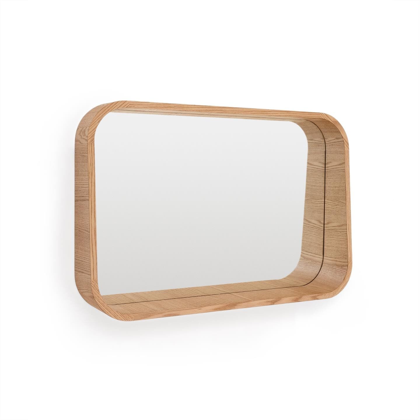 Kave Home Salaya spiegel – luxe essenfineer spiegel 60 × 90 cm voor de badkamer