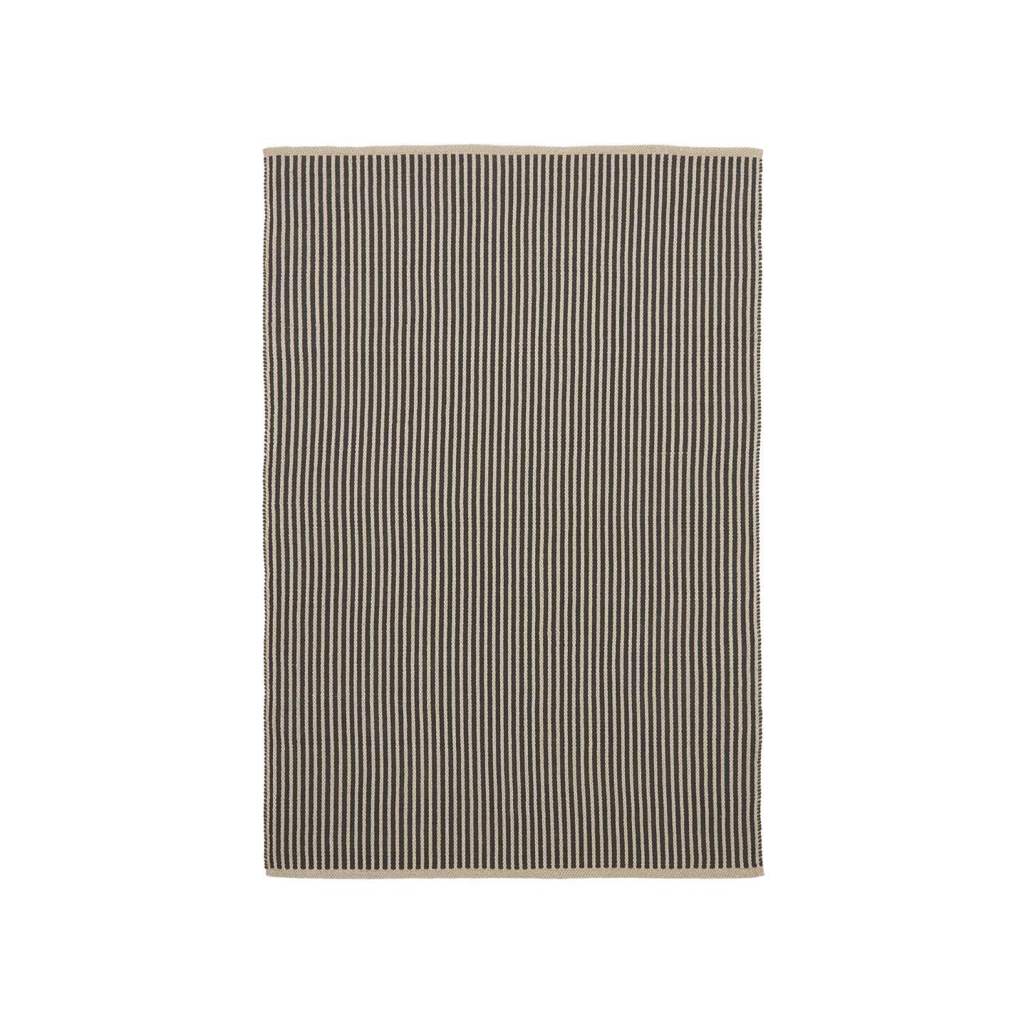 Kave Home Satanca Vloerkleed – Donkergrijs, 160 × 230 cm voor binnen en buiten