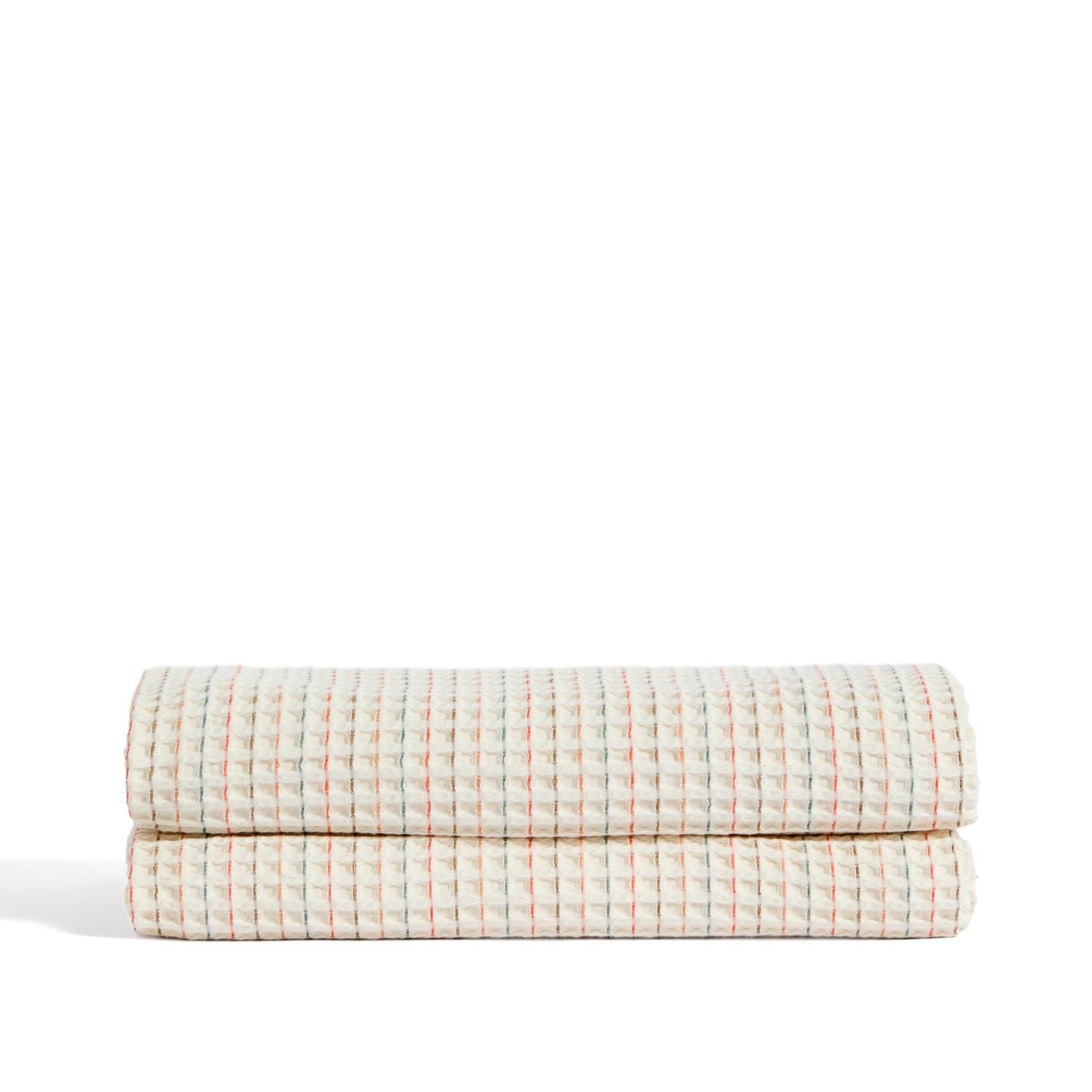 Kave Home Sprei Wufy – Luchtige beige plaid voor het meegroeiledikant (120 × 100 cm)