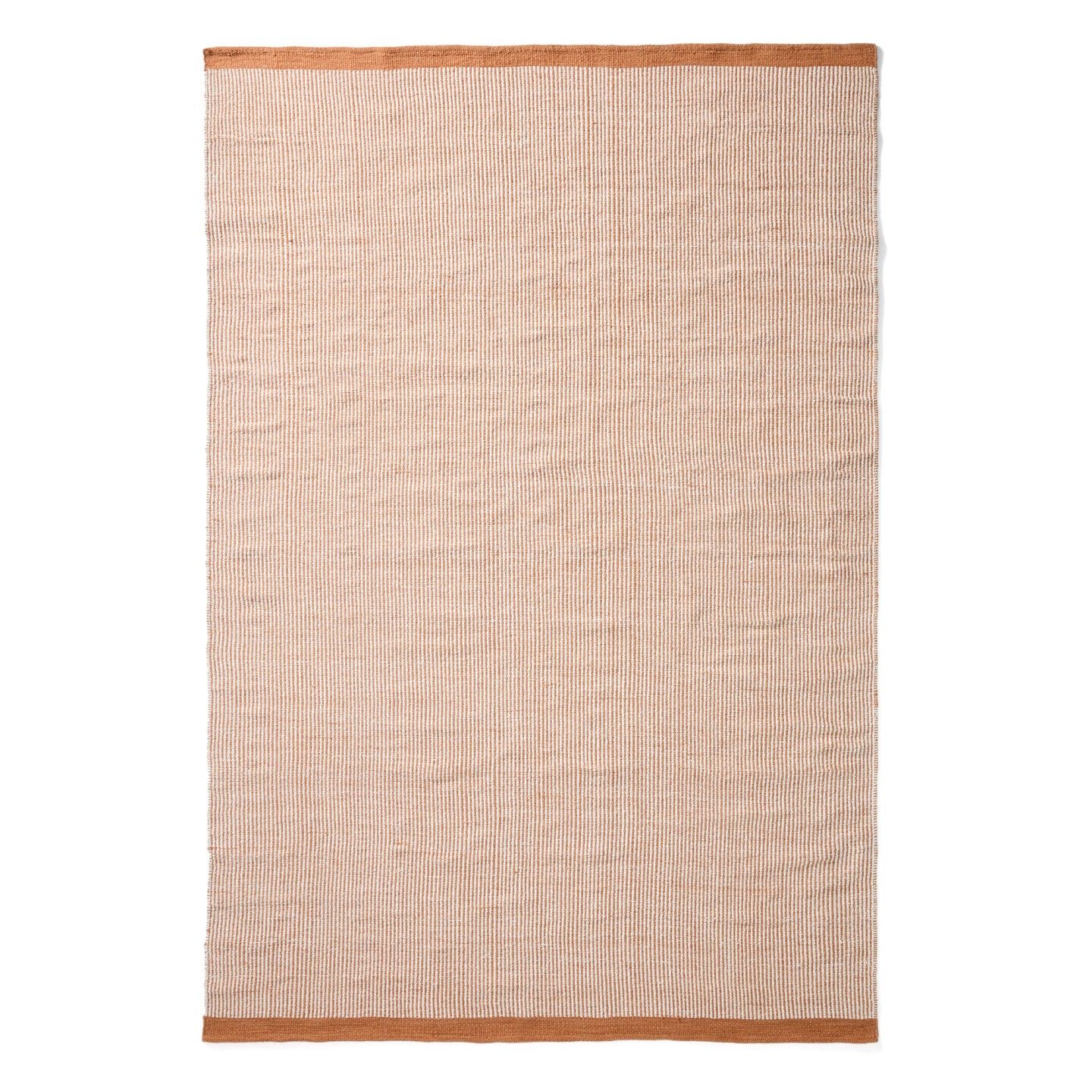 Kave Home Tinei Vloerkleed 200 × 300 cm – Levendig Oranje, Duurzaam en Handgemaakt