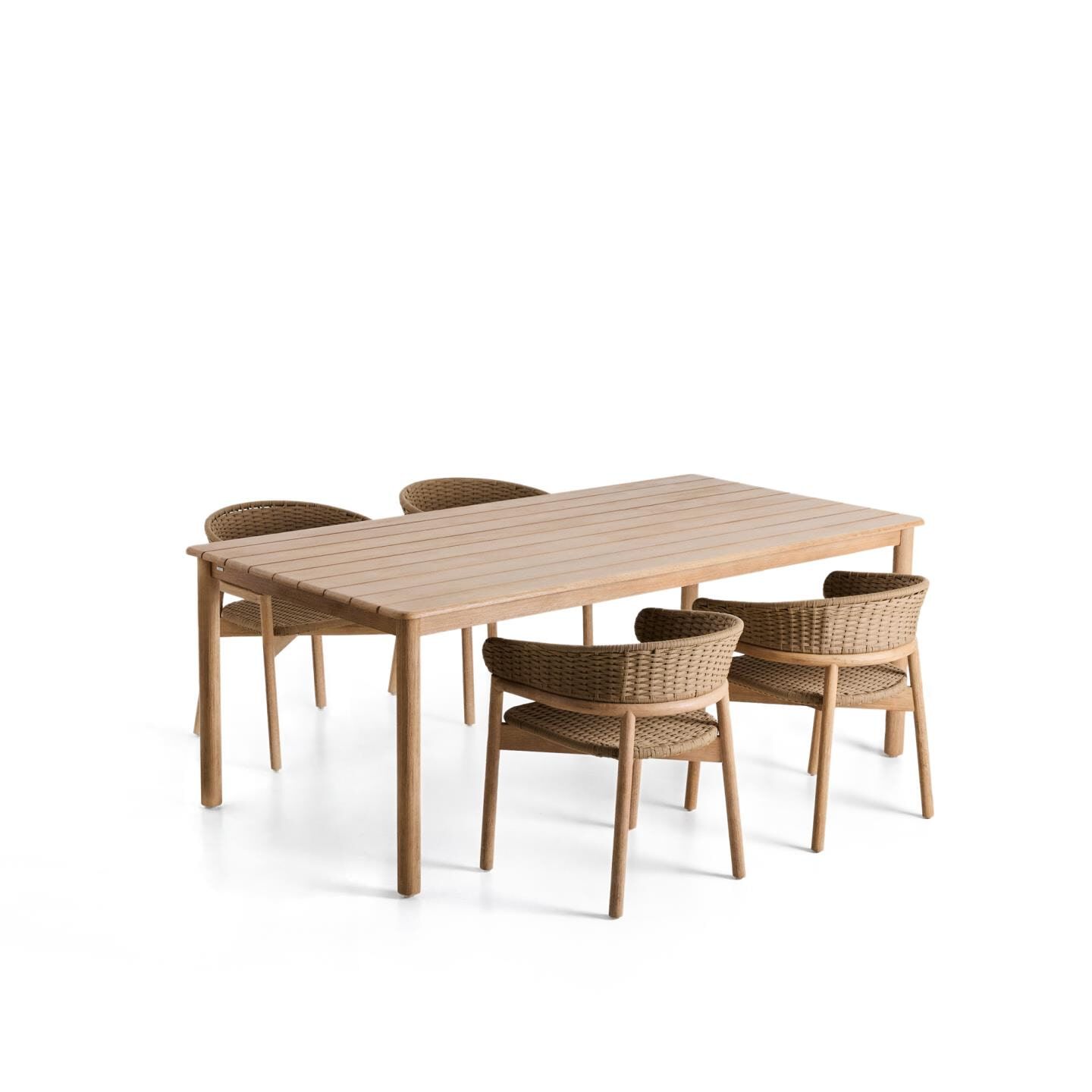 Kave Home tuinset Sori & Arinella – stijlvolle eetruimte in Beige