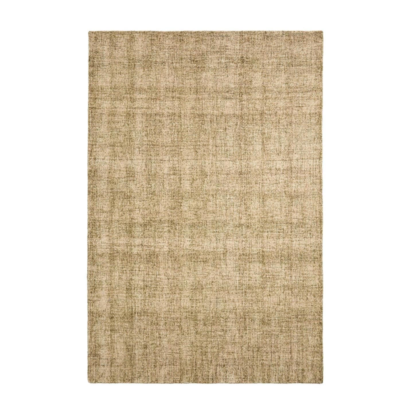 Kave Home Zarn Wolmix Vloerkleed 200 × 300 cm – Luxe Groene Bouclé