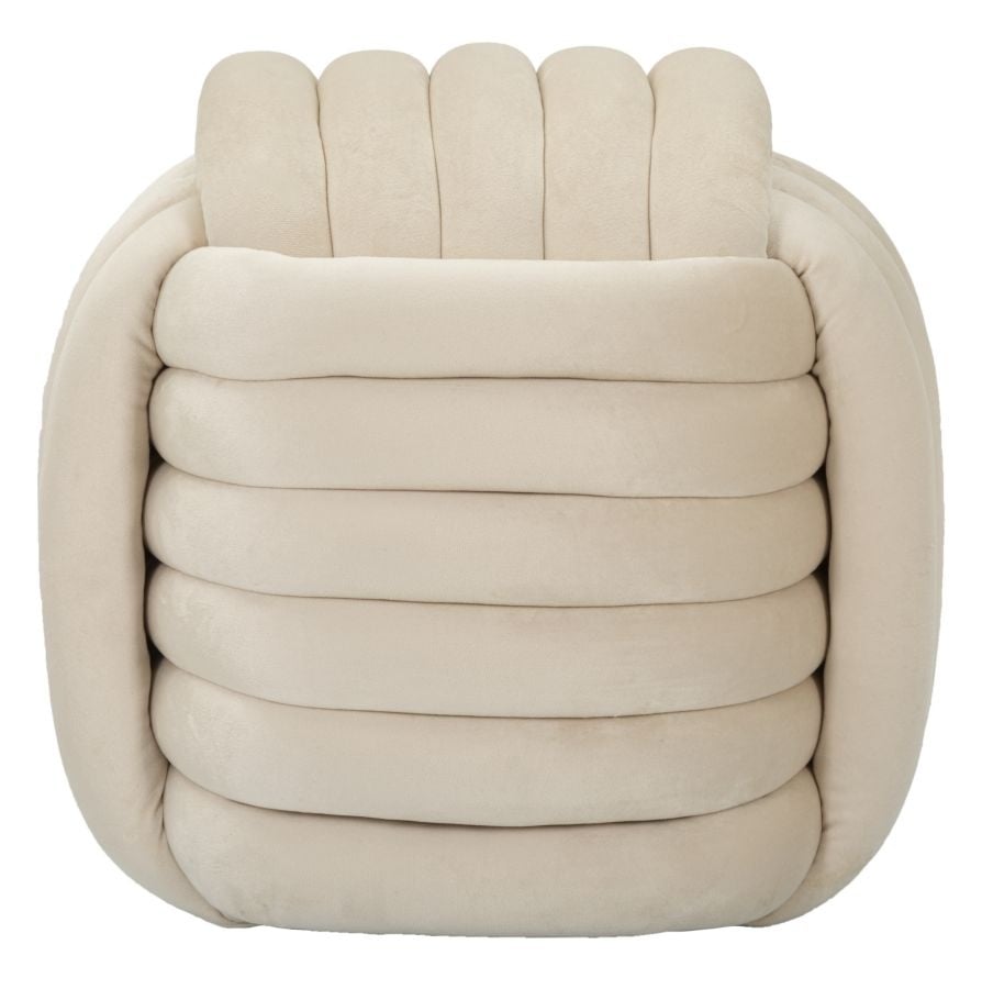 KRUK SOFTY Crème 45 cm – Compacte Luxe van Mauro Ferretti