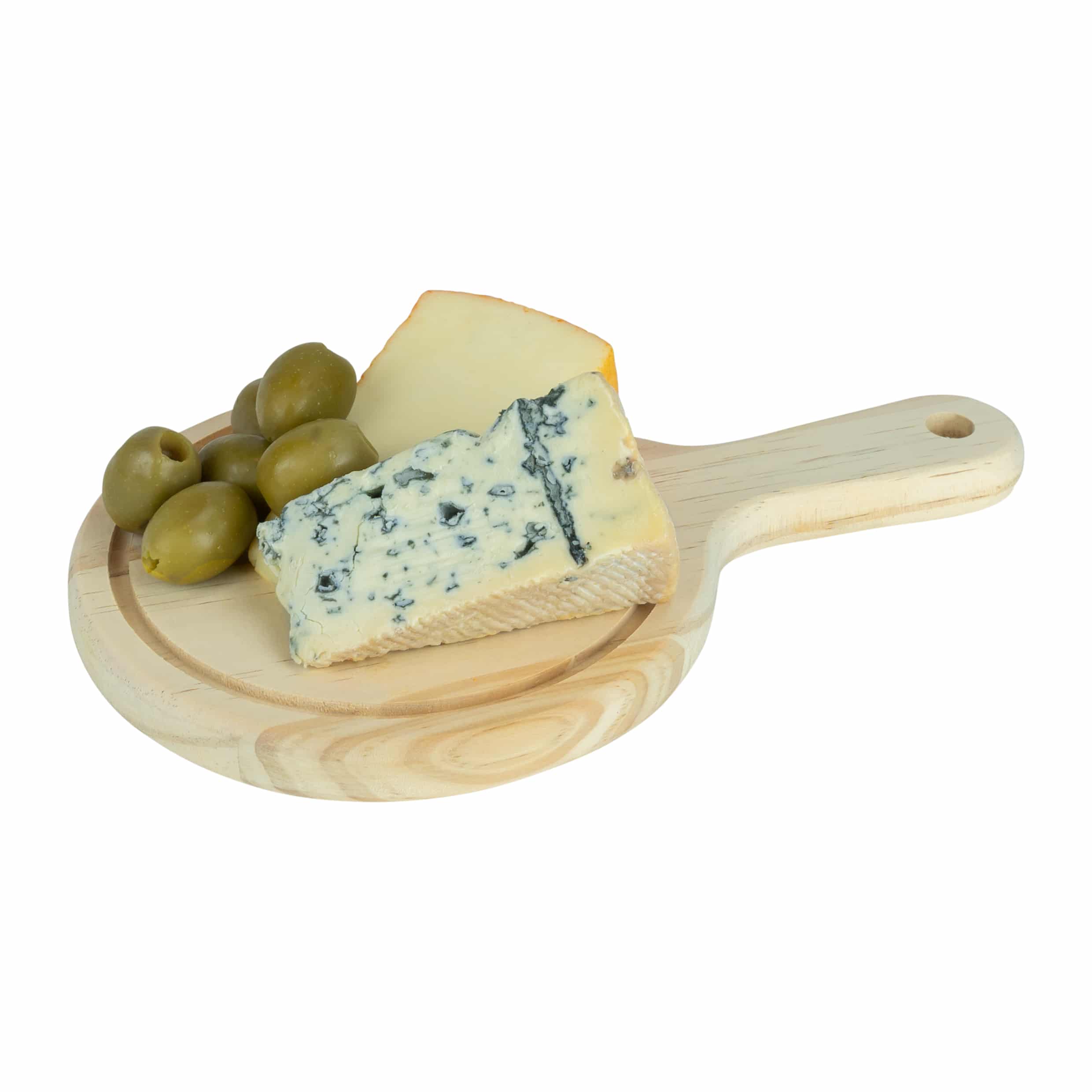 Krumble houten tapasplank 15 cm – Compacte serveerplank voor hapjes en kaas