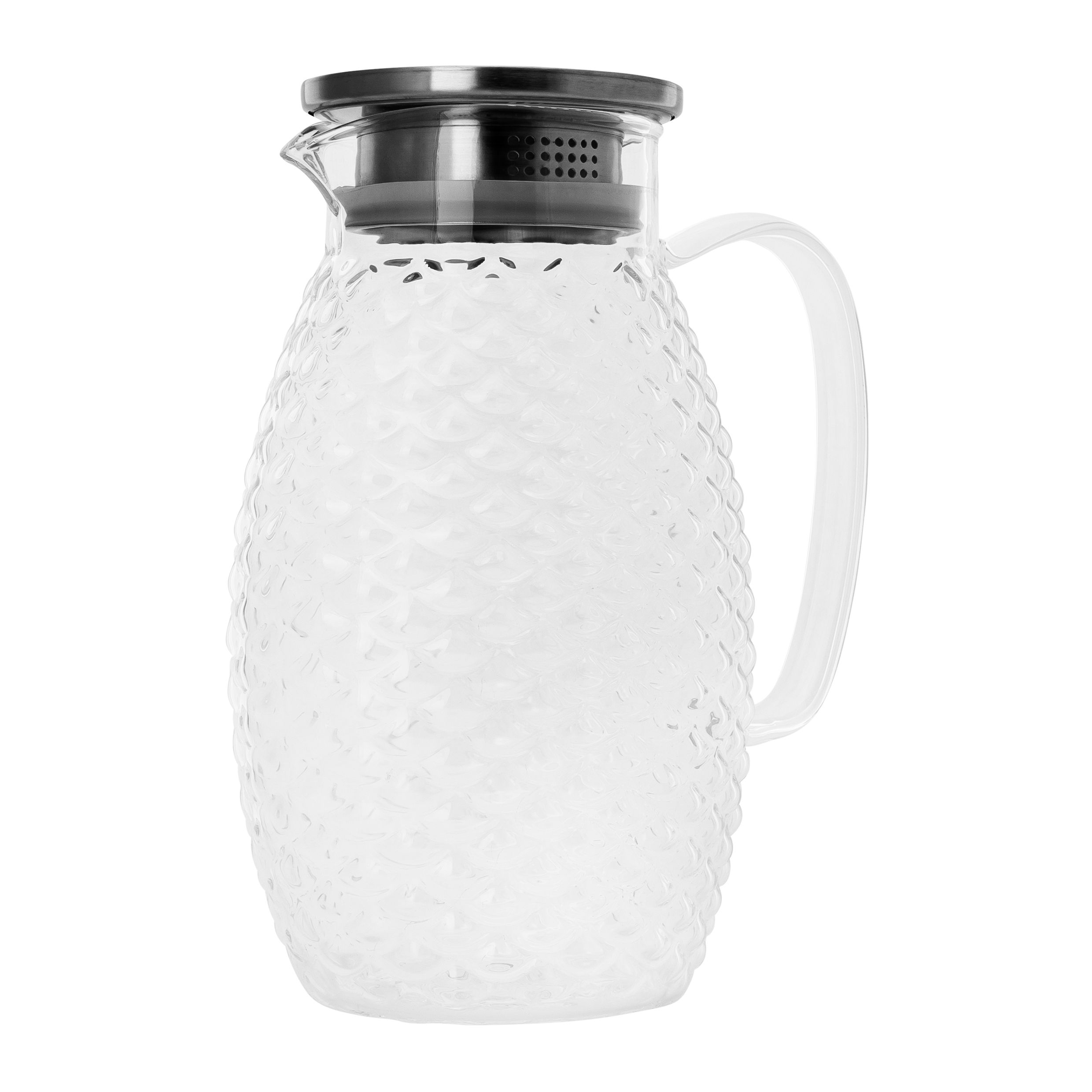 Krumble Karaf 1,5 L met filter en schubbenpatroon – Stijlvolle drinkoplossing voor elke gelegenheid