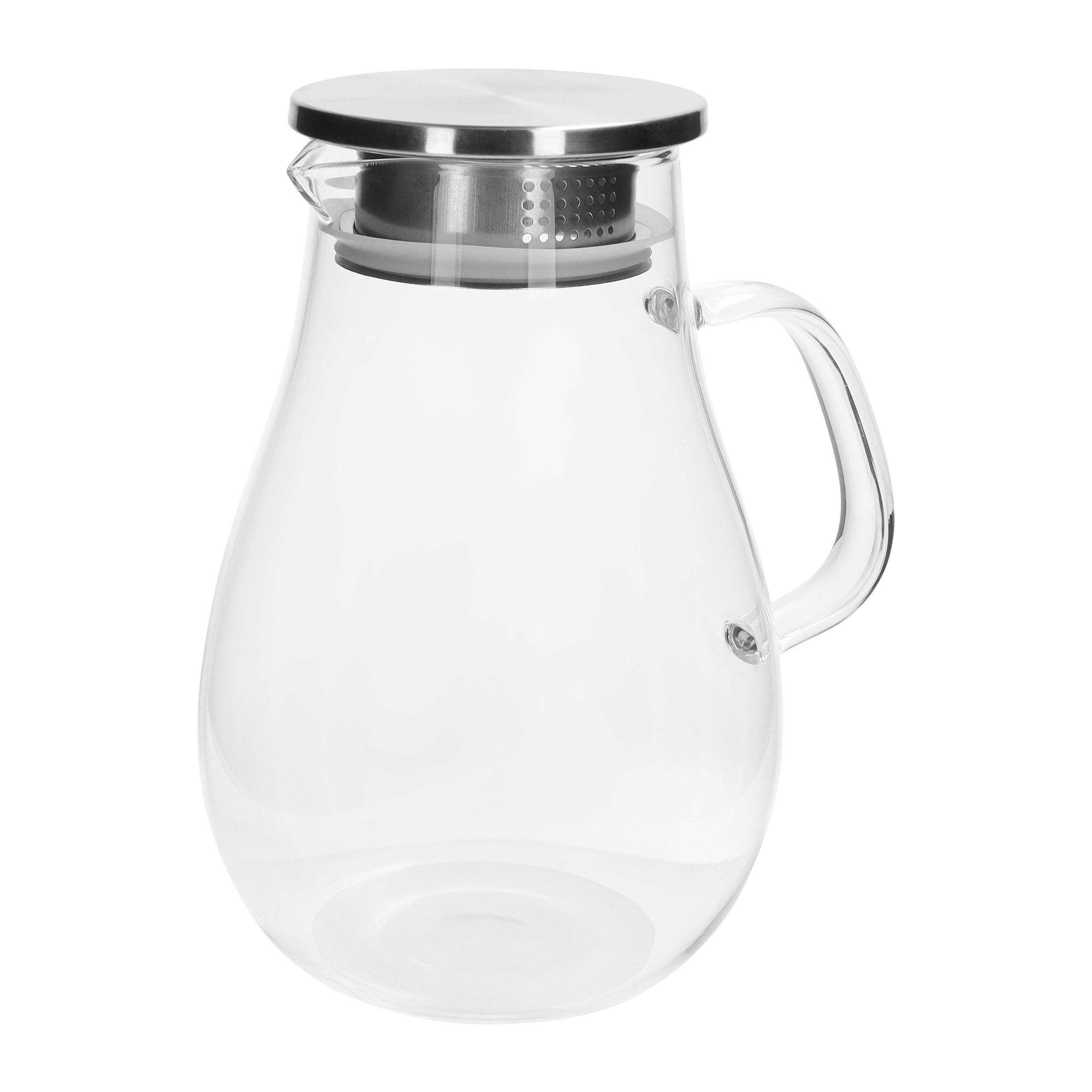 Krumble Karaf 1,5 L – Transparant Glas met Filterdop
