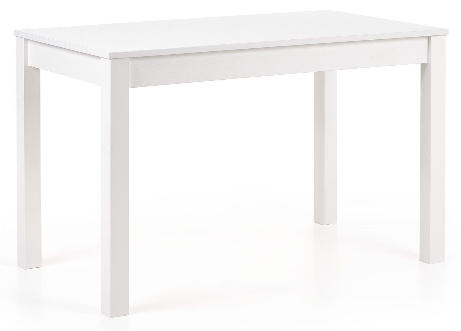 Ksawery eettafel 120 cm – tijdloos wit design voor elke eetruimte
