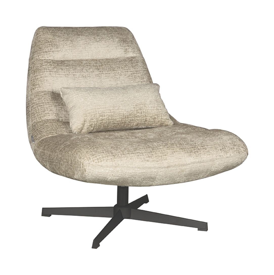 LABEL51 Draaifauteuil Nox Elegance – Luxe comfort in Beige