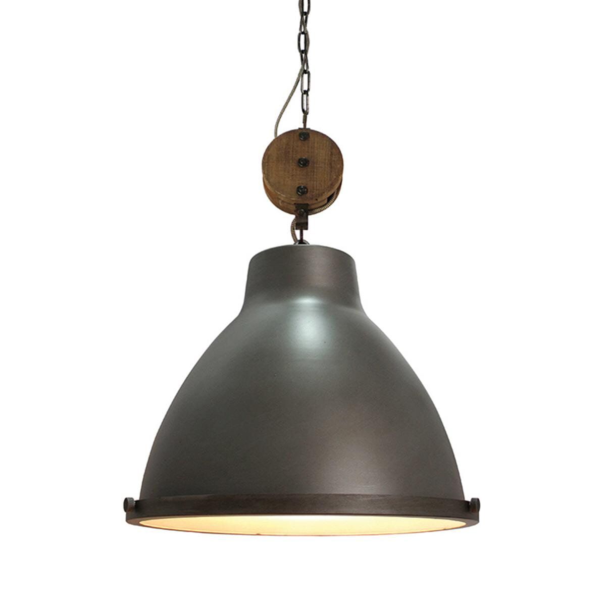 LABEL51 Hanglamp Dock – Moderne Metalen Hanglamp met Luxe Glasplaat