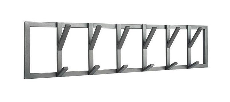 LABEL51 Kapstok Frame in Burned Steel – Strak Metalen Wandkapstok