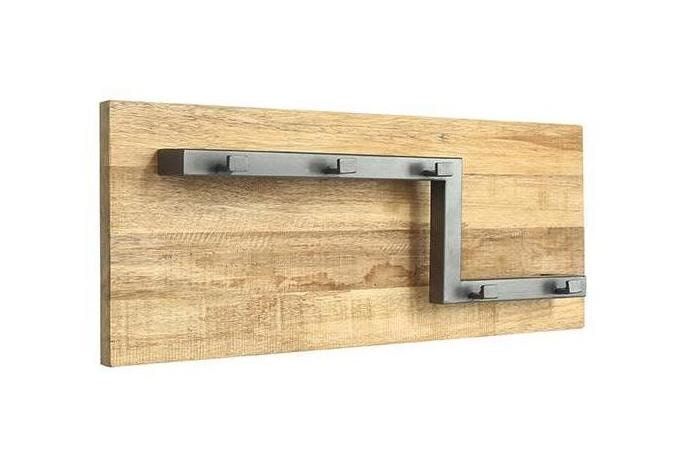 LABEL51 Kapstok Road – Industrieel design in grof mangohout