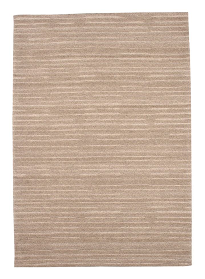 LABEL51 Luxy Wolvloerkleed 160 × 230 cm – Taupe, warm en tijdloos