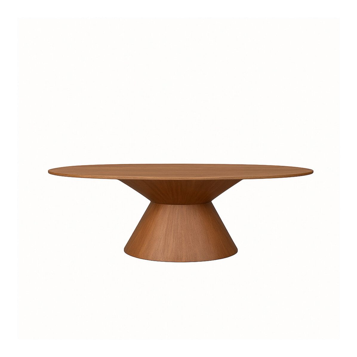 LABEL51 Ovale Eettafel Jagger – Naturel Mangohout, 220 × 110 cm