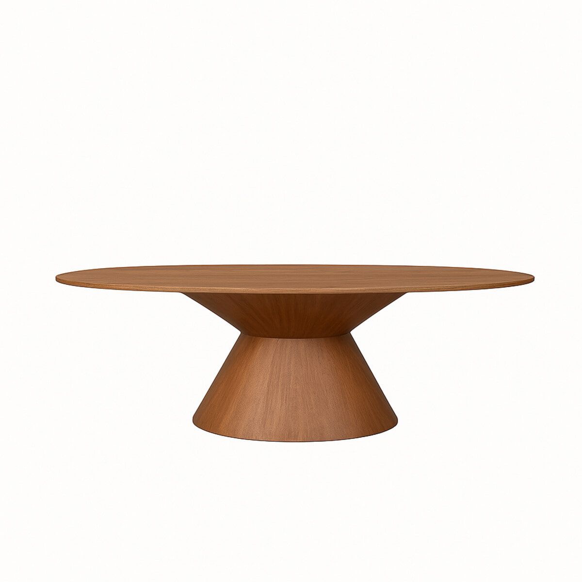 LABEL51 Ovale Eettafel Jagger – Natuurlijke Mangohouten Elegantie (240 × 110 cm)