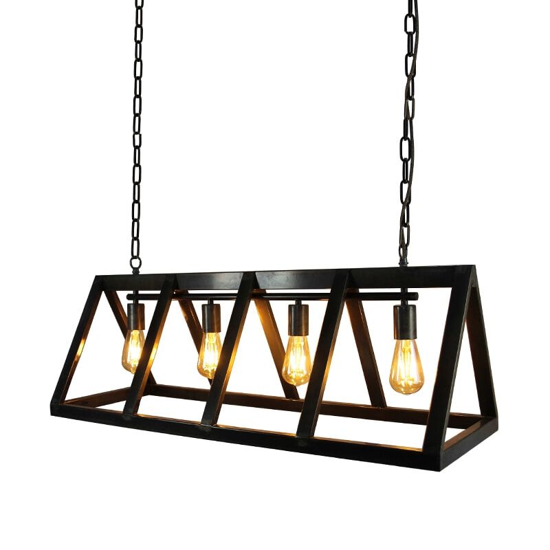 LABEL51 Roof Hanglamp – Grote Triangulaire Metalen Lamp voor de Eettafel