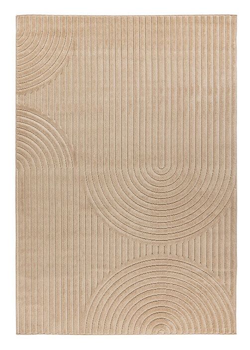 LABEL51 Vloerkleed Varo – Beige, 160 × 230 cm – Tijdloos comfort voor elke woonruimte
