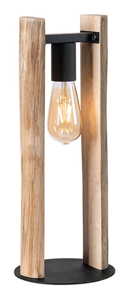 LABEL51 Woody Hout tafellamp – warme natuurlijke verlichting voor elk interieur