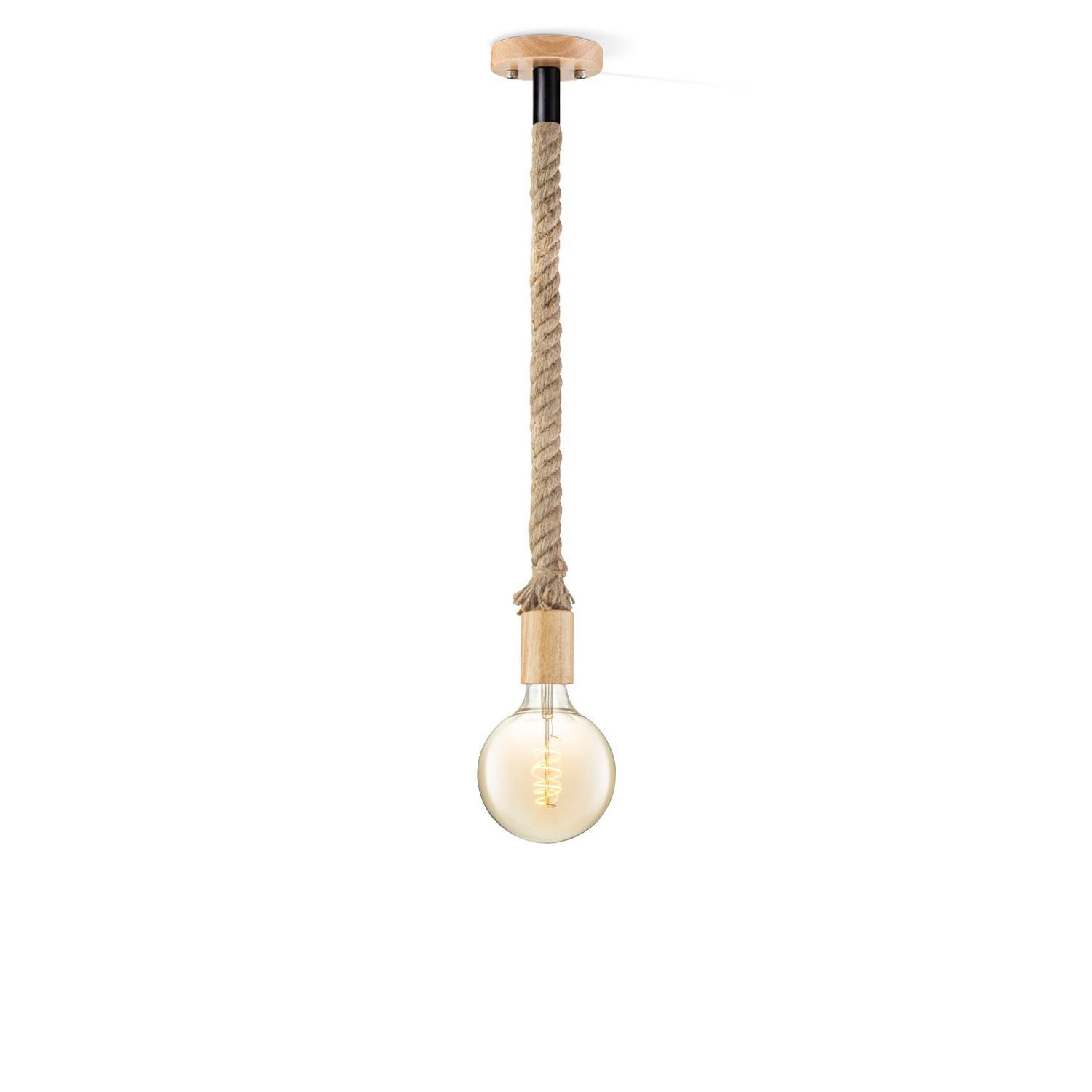 Leonardo Spiral g125 – Amber hanglamp van Home Sweet Home