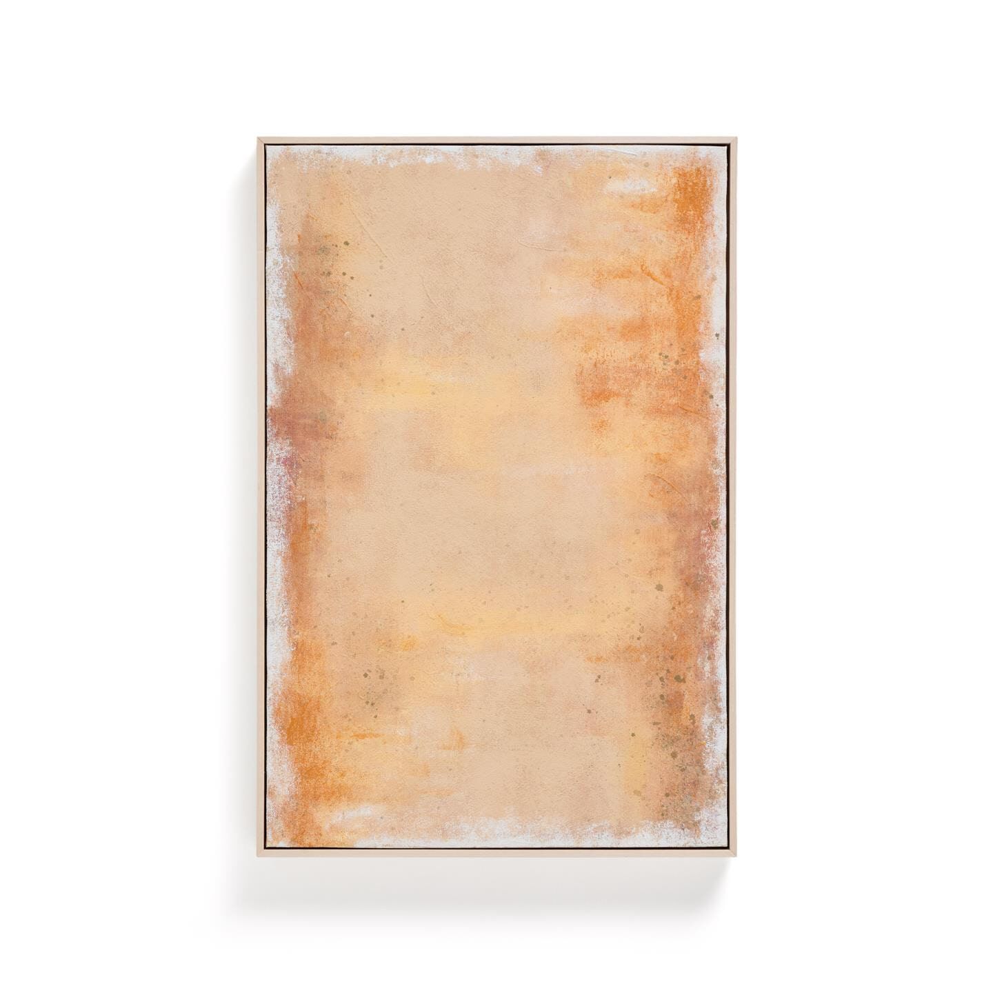 Levendig Geel Kave Home Schilderij Selnar – 60×90 cm