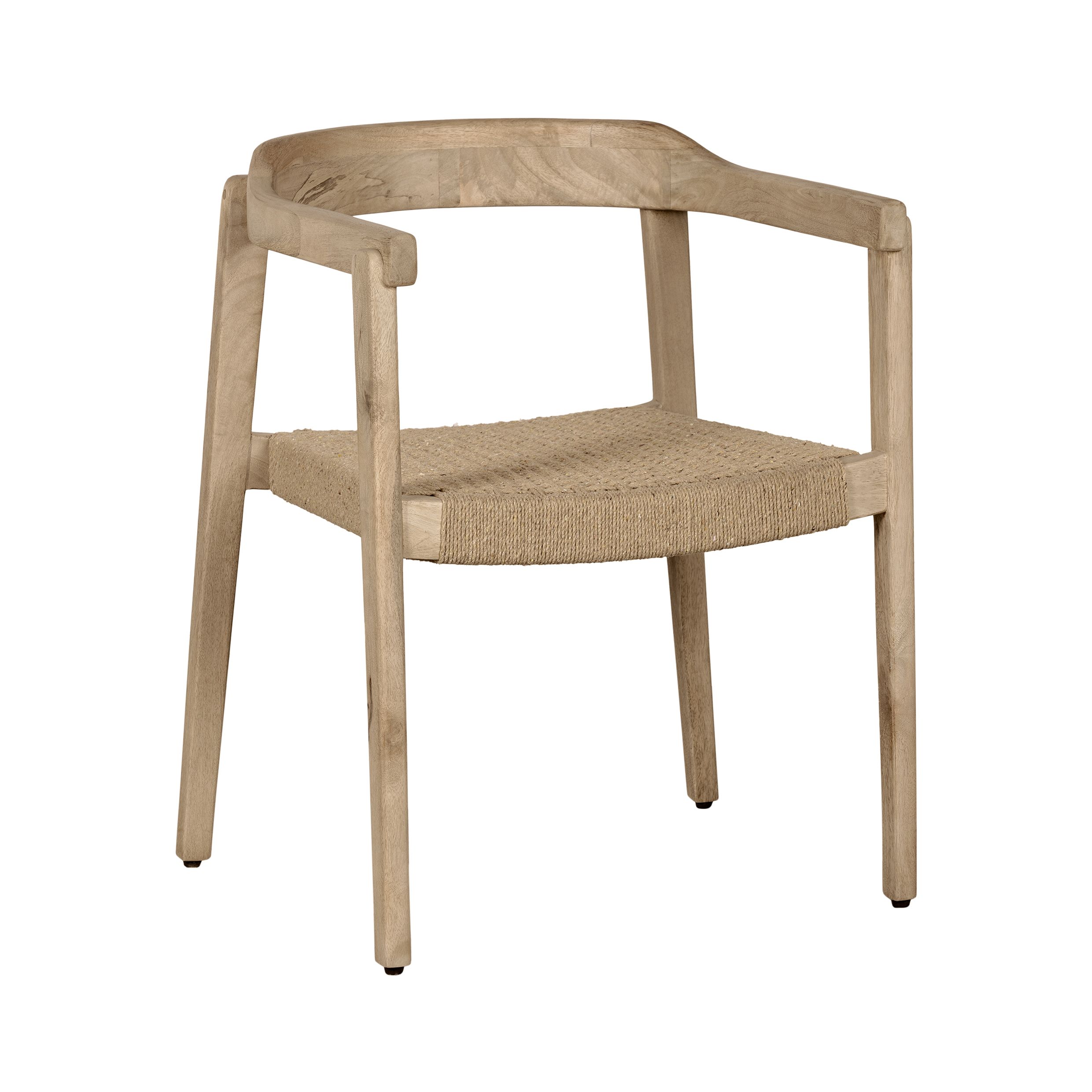Lewis & Loft Lemi eetkamerstoel – natuurlijke rotan & FSC‑gecertificeerd mangohout