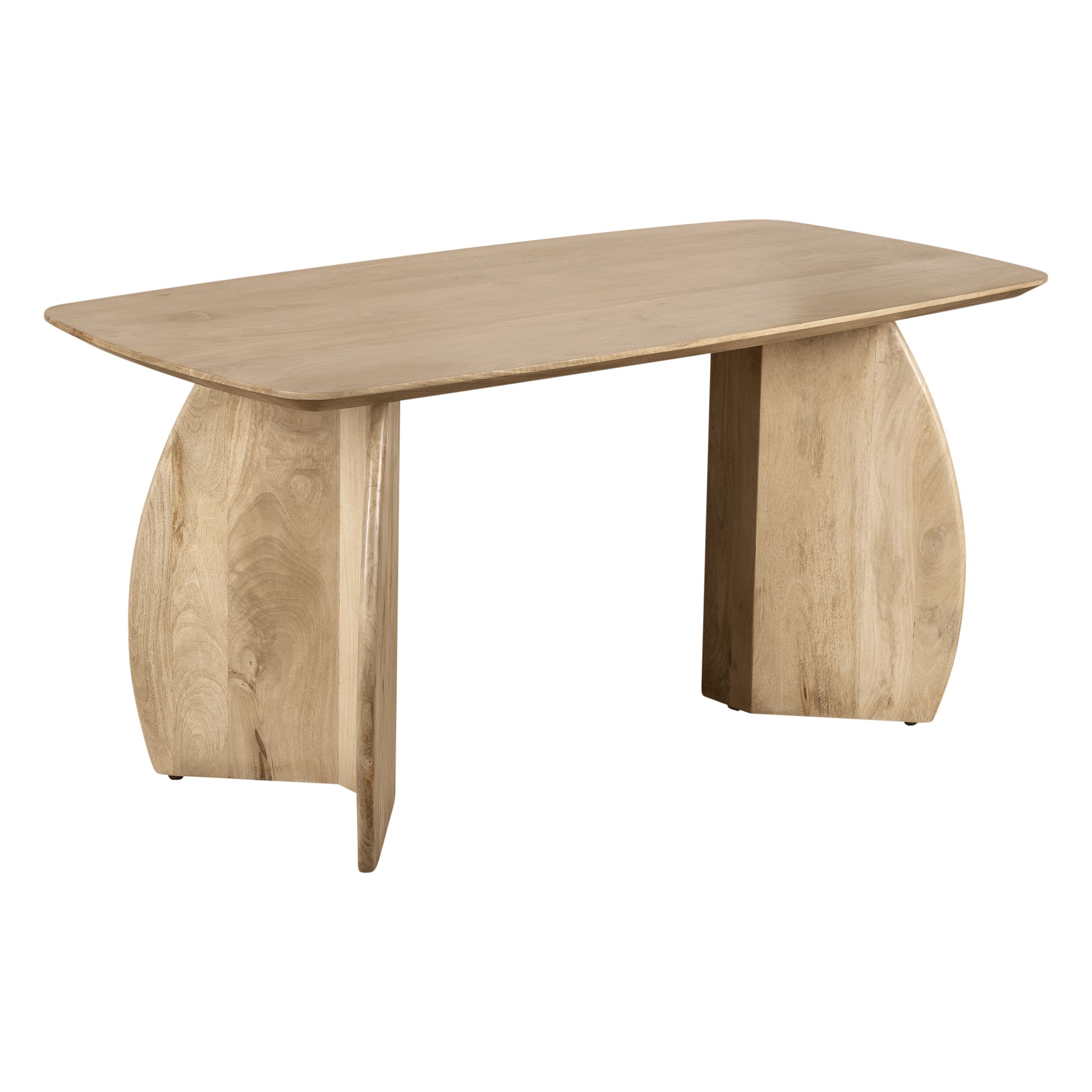 Lewis & Loft Lon – Deens ovale eettafel van FSC‑gecertificeerd mangohout (160×80 cm)