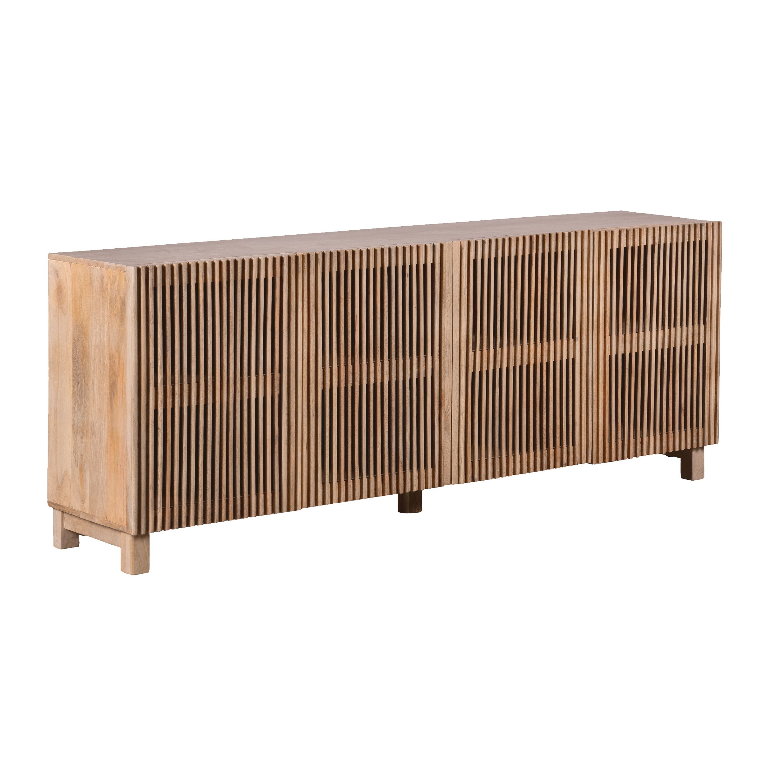 Lewis & Loft Lucille Dressoir – FSC‑Mangohout, Natuurlijk & Tijdloos