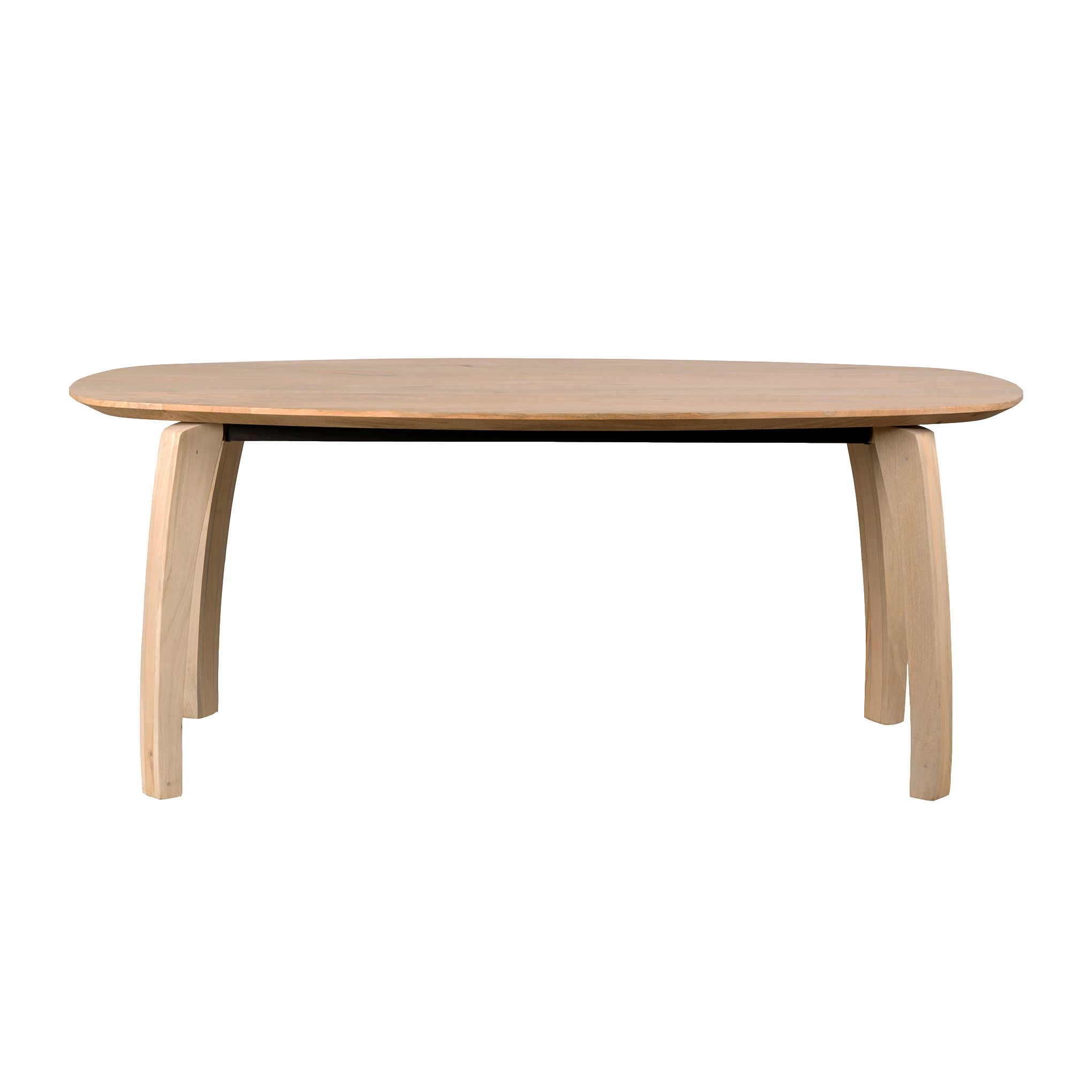 Lewis & Loft Luna – groot Deens ovaal bureau van FSC‑gecertificeerd mangohout