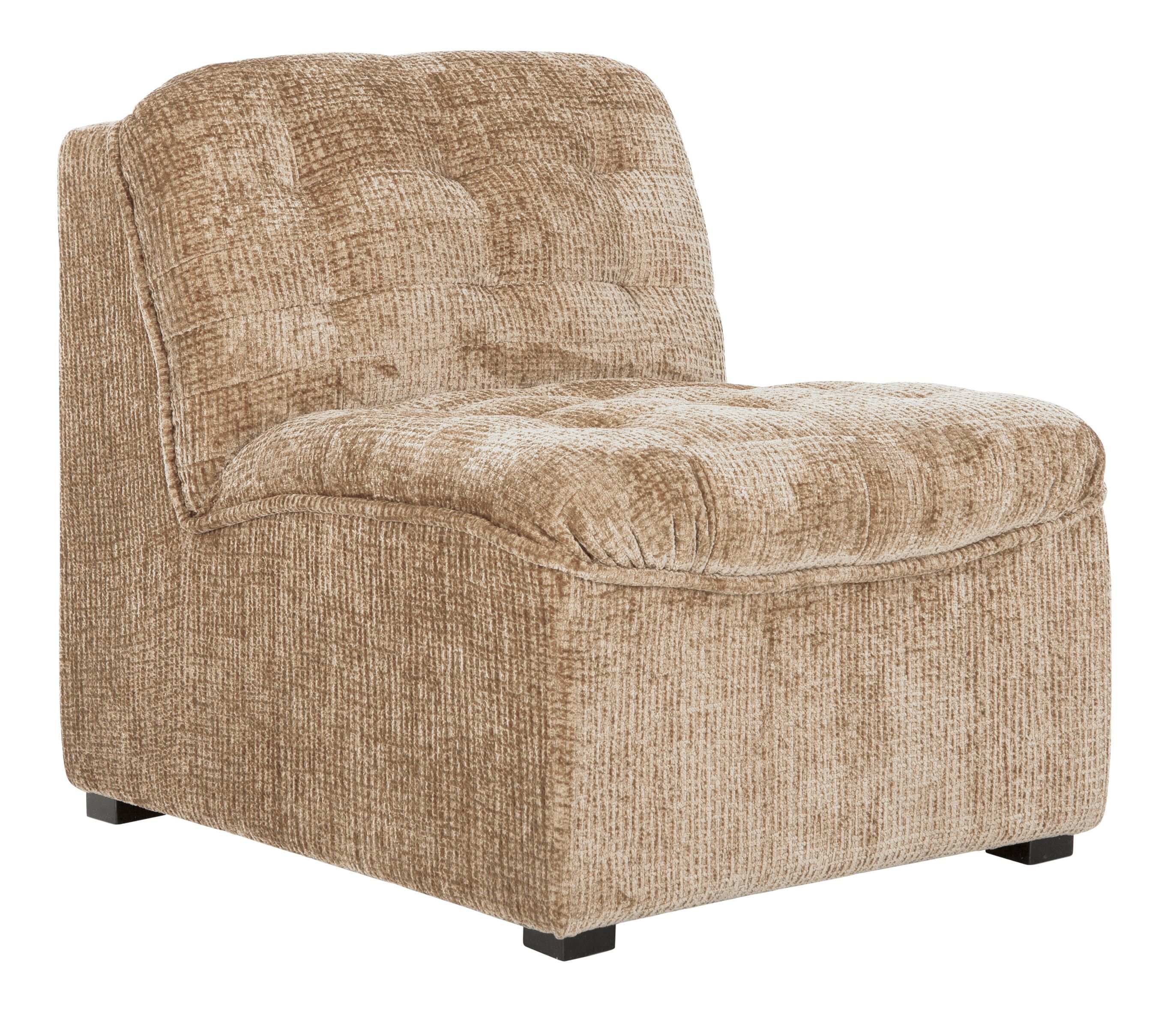 Liberty Chenille Fauteuil in Zand – Comfort ontmoet Tijdloos Design