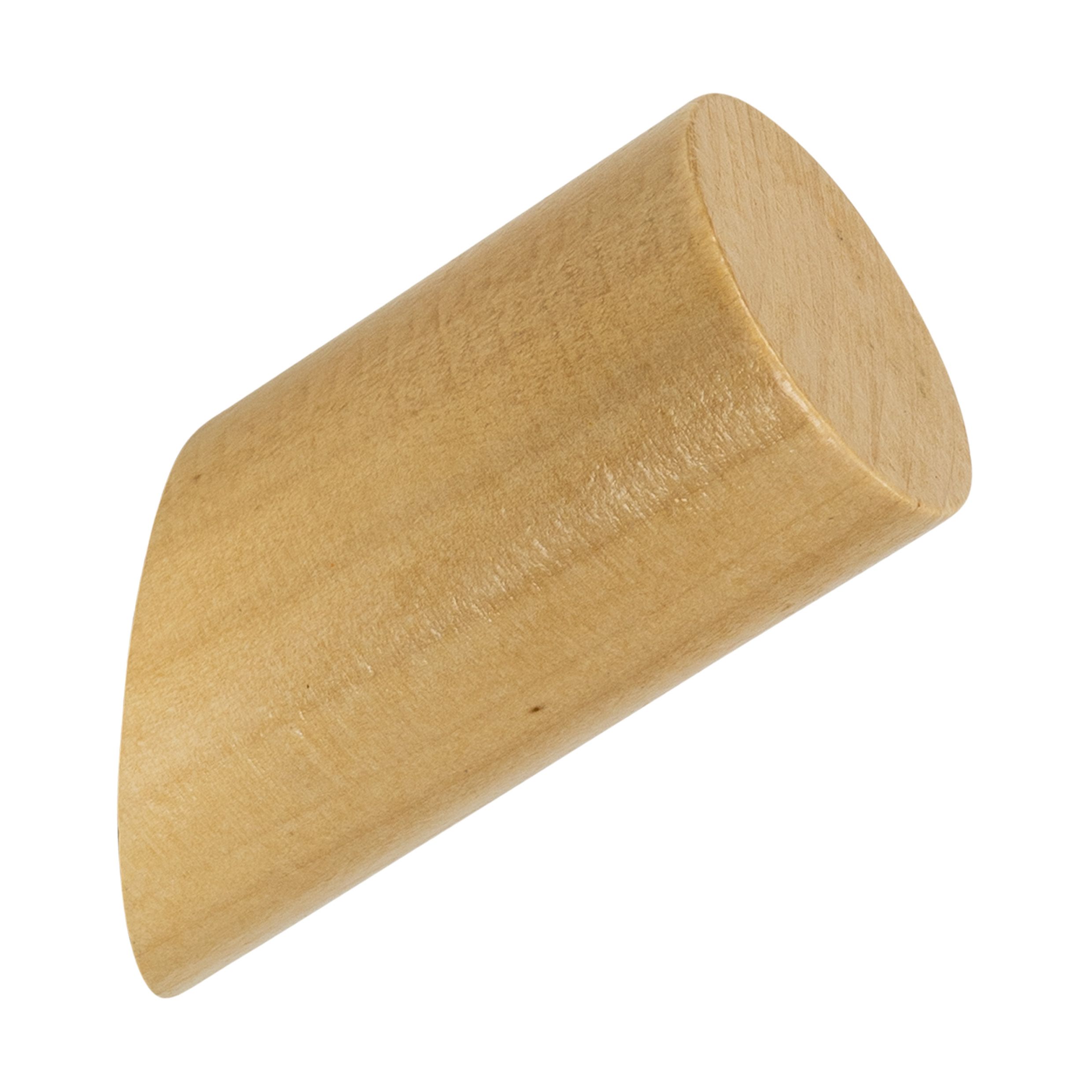 Lichtbruine houten kapstok QUVIO – Compact design voor elke gang