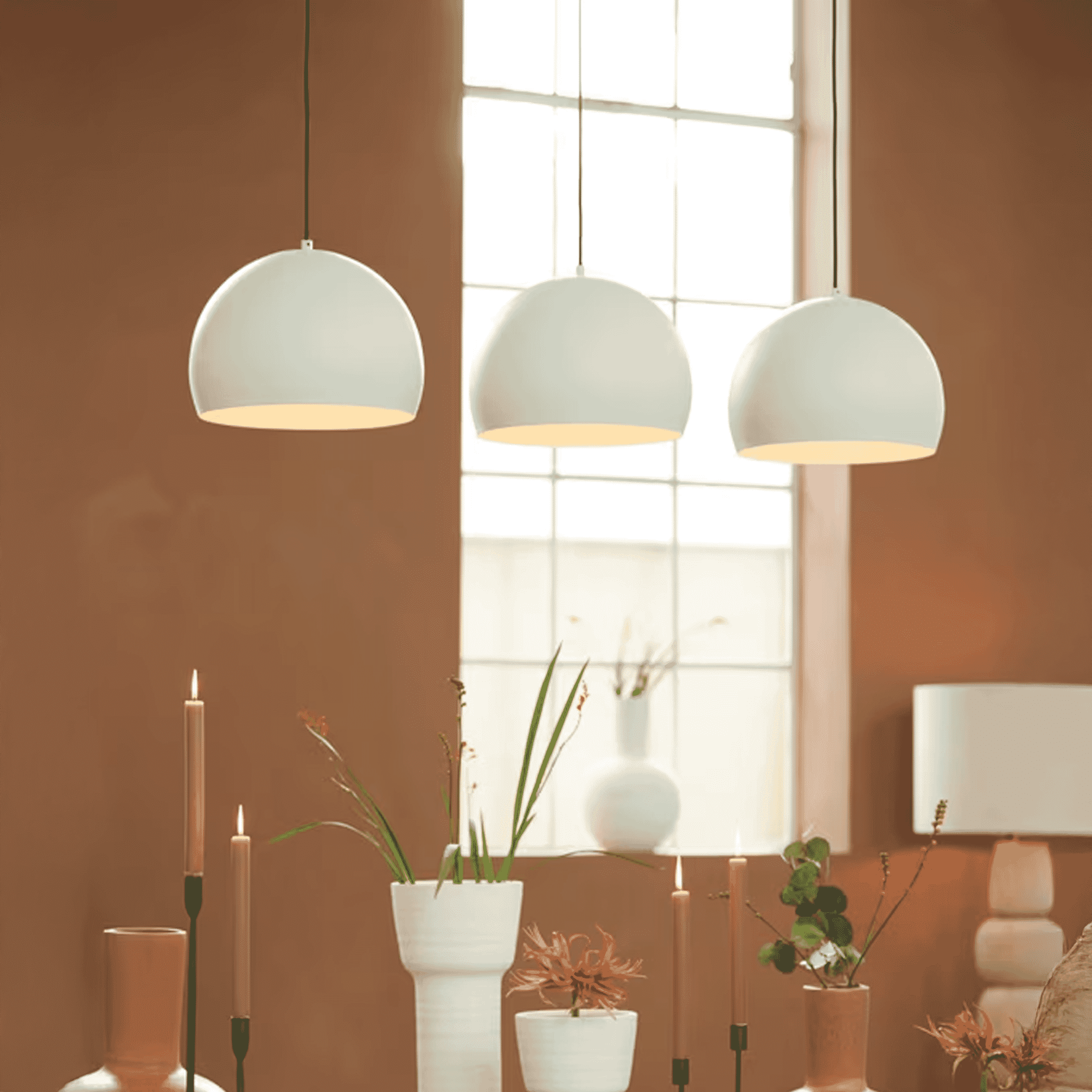 Lichtgrijze Jaicey 3‑lampen hanglamp van Light & Living – stijlvol en functioneel
