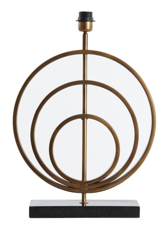 Light & Living Cassel Tafellamp 50 cm – Antiek Brons, tijdloze elegantie