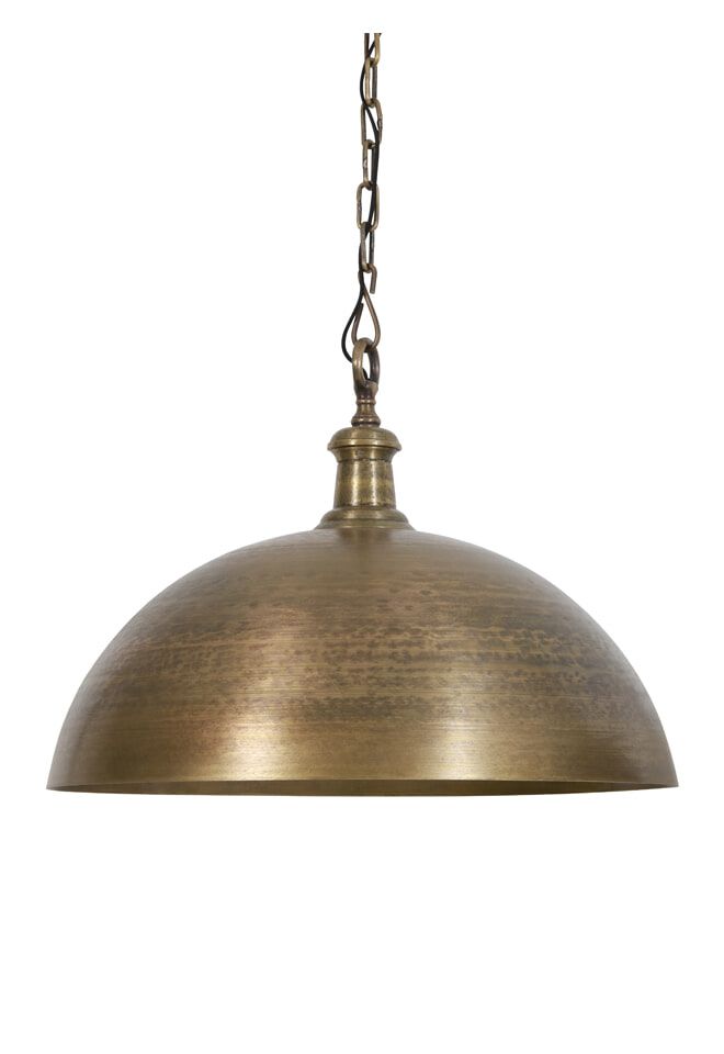 Light & Living Hanglamp Demi – Ruw Oud Brons, 70 cm