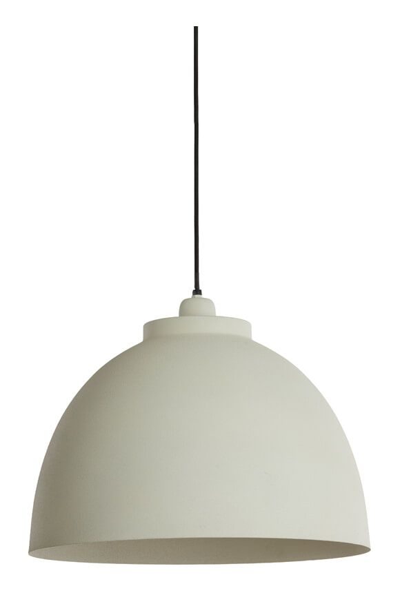 Light & Living Hanglamp Kylie 45 cm – Crèmekleurig, strak metaaldesign