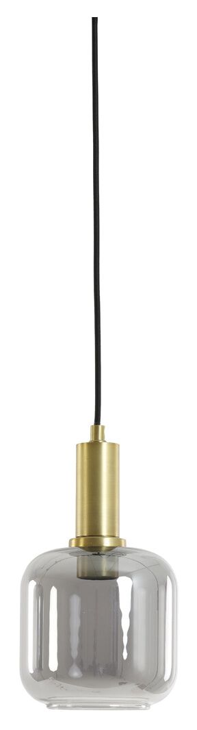 Light & Living Hanglamp Lekar Ø21 cm – Antiek Brons & Smoke
