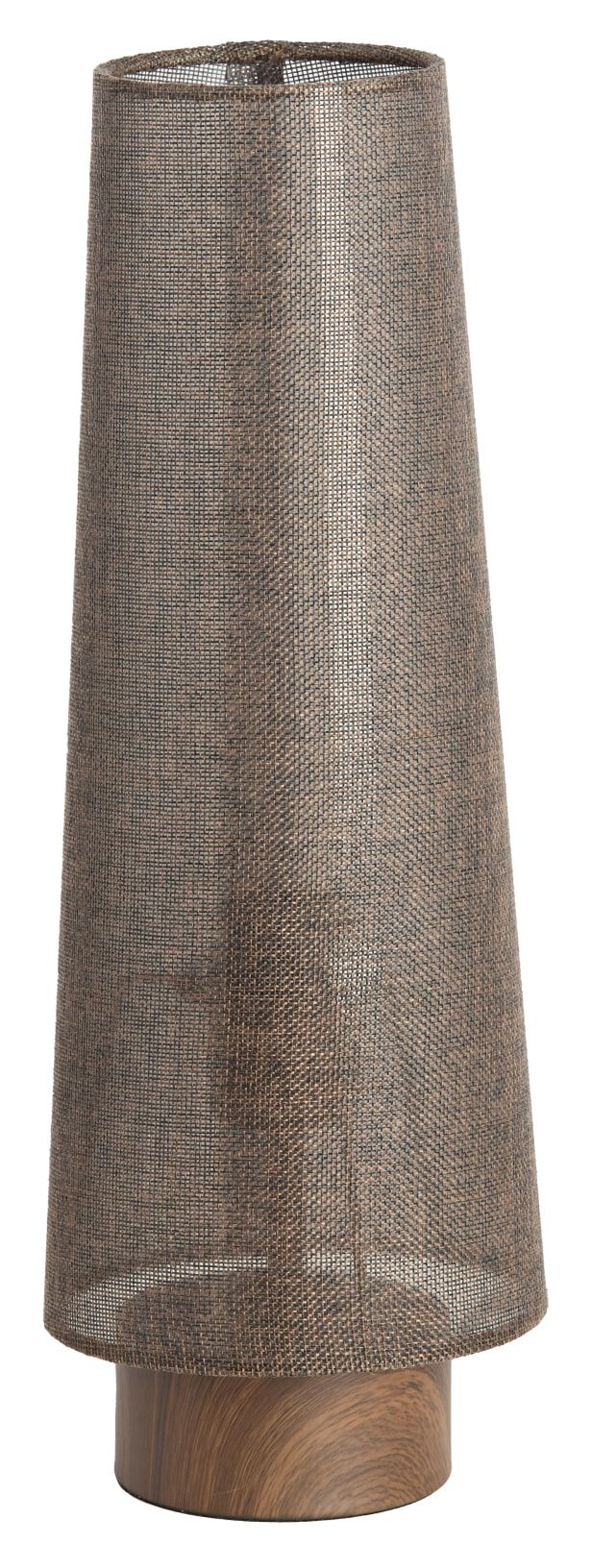 Light & Living Howie Tafellamp – Donkerbruin, 42 cm