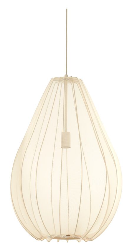 Light & Living Itela Hanglamp – Tijdloze zandkleur in drie formaten