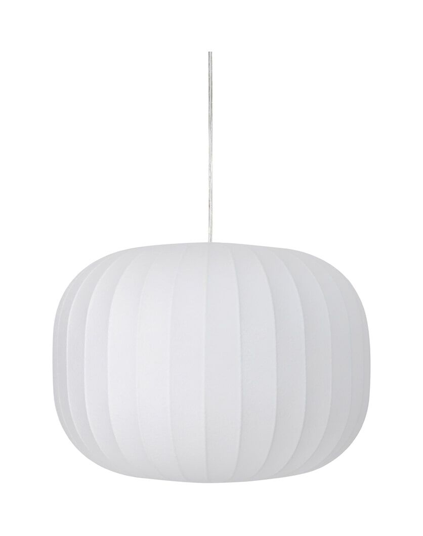 Light & Living Lexa Hanglamp – Minimalistisch wit, 35 cm of 44 cm