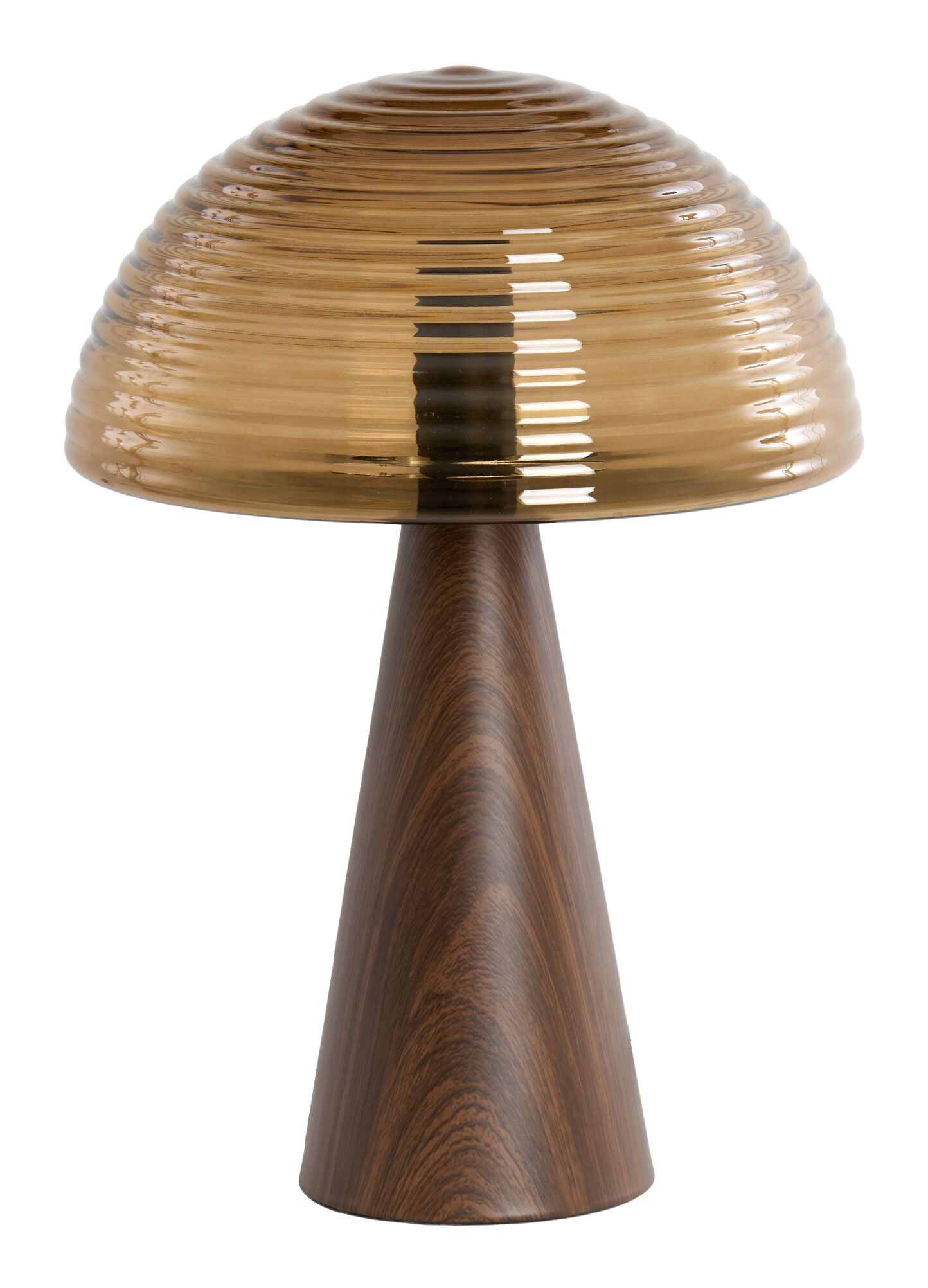 Light & Living Mueda tafellamp 43 cm – warme bruine uitstraling voor elk interieur