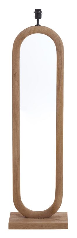 Light & Living Paceco Vloerlamp – warme Japandi uitstraling in mangohout