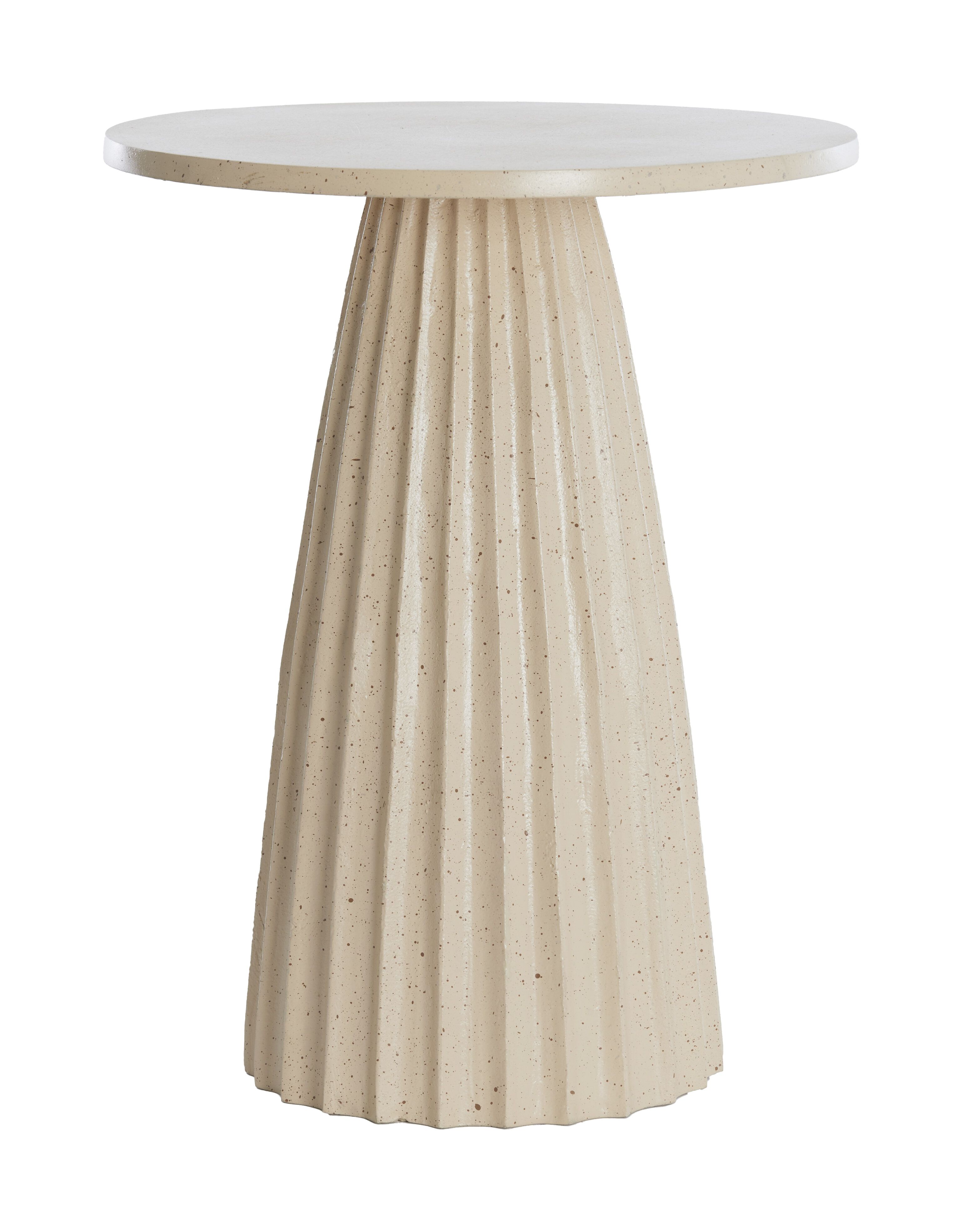 Light & Living ronde bijzettafel Veglia 40 cm – Zand