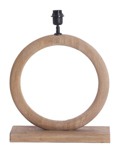 Light & Living Tafellamp Nubia – Natuurlijke Mangohouten Lamp van 44 cm