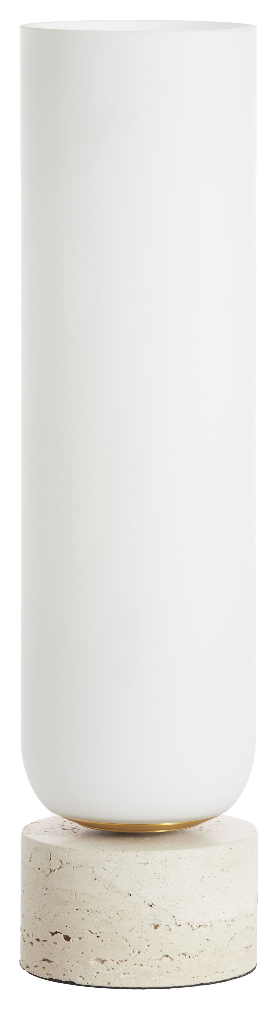 Light & Living Tafellamp Rylano – Elegante melkglazen lamp (47 cm) in wit