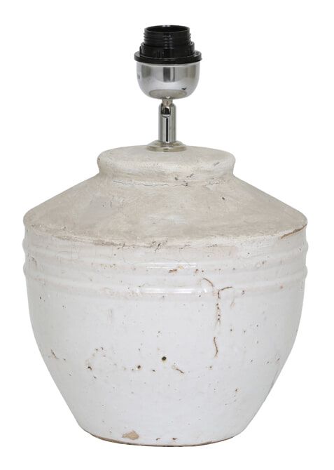 Light & Living Toba Tafellamp – Strakke witte keramiek voor elke ruimte
